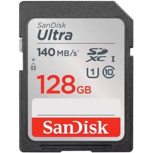 Card de memorie SanDisk Ultra, SD, 128GB, Full Hd, Class 10, UHS-I Performance, U1, V10