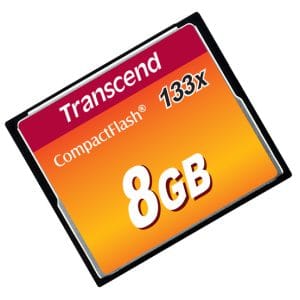 Card memorie Transcend, Compact Flash, 8GB, 133X
