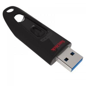 Memorie USB, Stick SanDisk Ultra 256GB, USB3.0, Negru