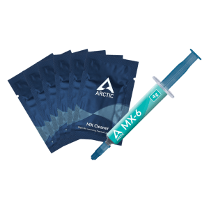 Pastă termoconductoare Arctic Ultimate MX-6, 4g + 6 șervețele speciale MX Cleaner 2