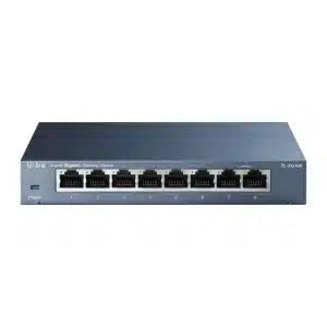 Switch 8 porturi TP-Link SG108, Gigabit, Metalic