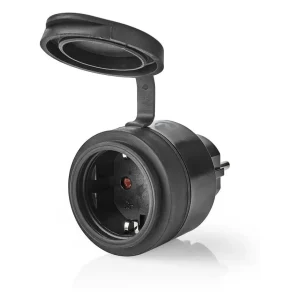 Priza Smart Nedis WIFIPO110FBK Ip44, Wireless