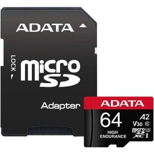Card de memorie Adata High Endurance MicroSD 64GB