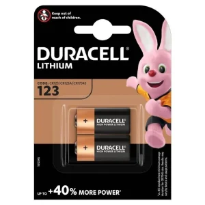 Bateria CR123A Duracell, set 2x