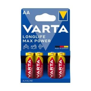 Set baterii Varta Max power R6:AA, 4 bucăți