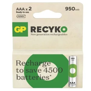 Acumulatori ReCyko, AAA:R3, 1.2V, 950 mAh, 2 buc