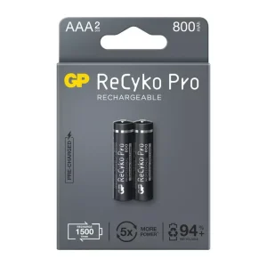 Acumulatori ReCyko Pro, AAA:R3, 1.2V, 800 mAh, 2 buc