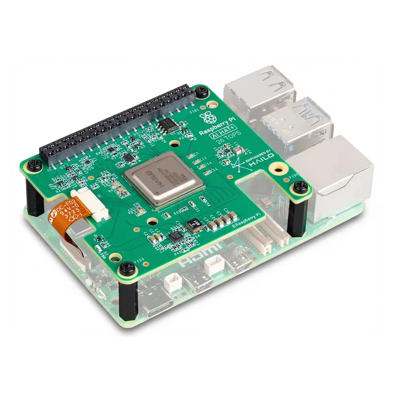 Raspberry Pi AI HAT+ 26 TOPS Hailo-8 Accelerator - Imagine 1