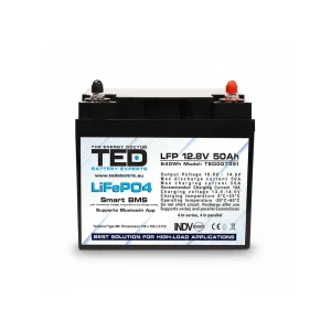 Acumulator LiFePo4 12.8V 50A TED - Imagine 1